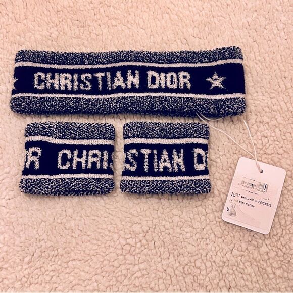 NEW Christian Dior Bandeau and Poignet Set - Picture 3 of 6